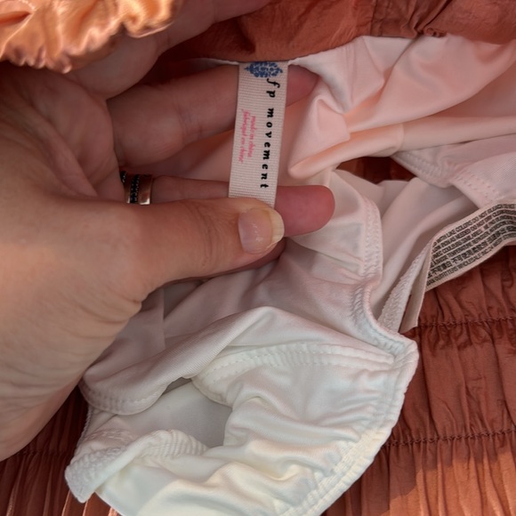 Free people shorts high waisted size S coral - Picture 4 of 6